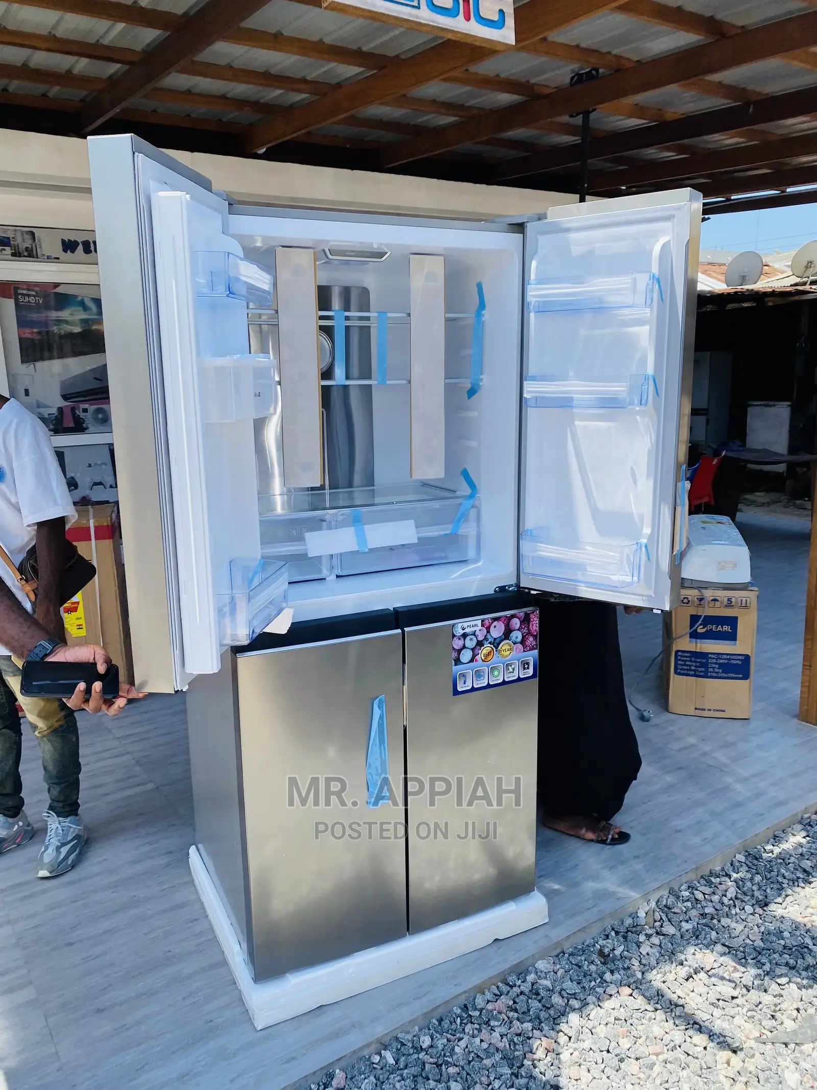Original (614IXWD)Pearl Side By Side Fridge