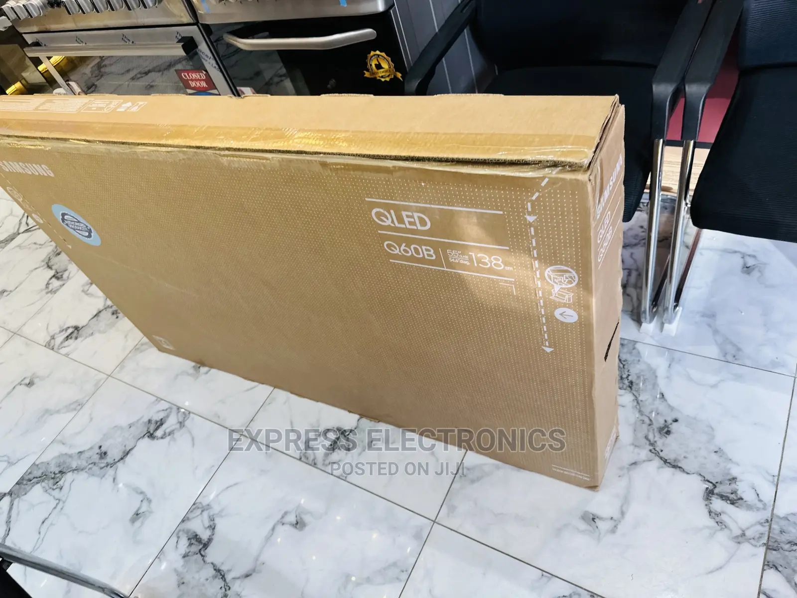Authentic New Sleek Qled Uhd Smart Samsung Q60A 55”