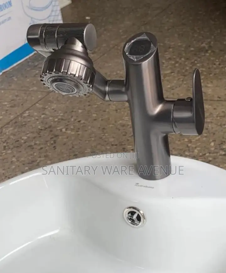 Digital Basin Tap - Swivel Tap - Basin Tap