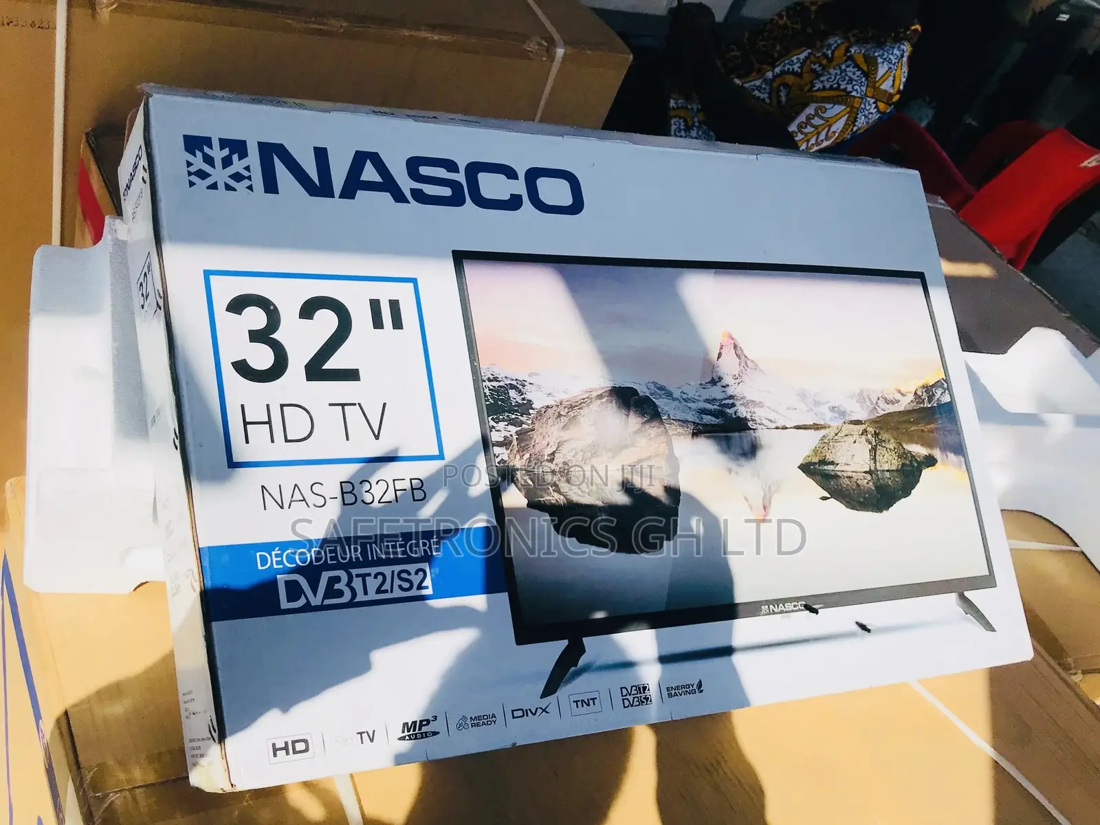 Reliable Nasco 32 Inches Glossy LED Tv