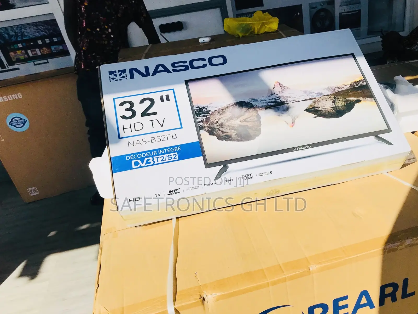 High Quality 32 Inches Glossy LED Tv Nasco