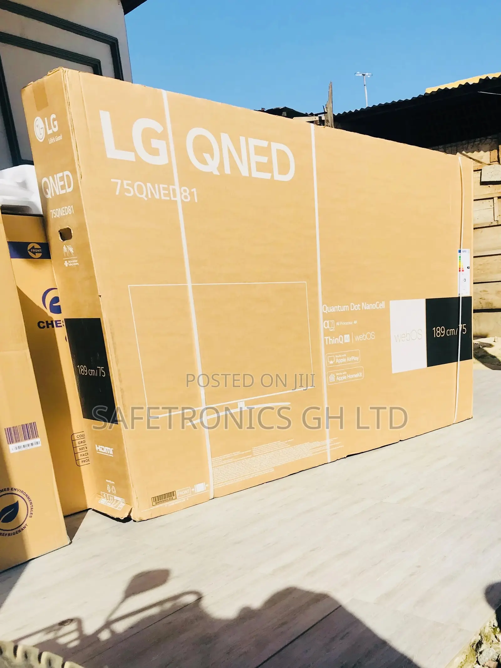 New Lg QNED 75 Inches QLED Smart Glossy Tv