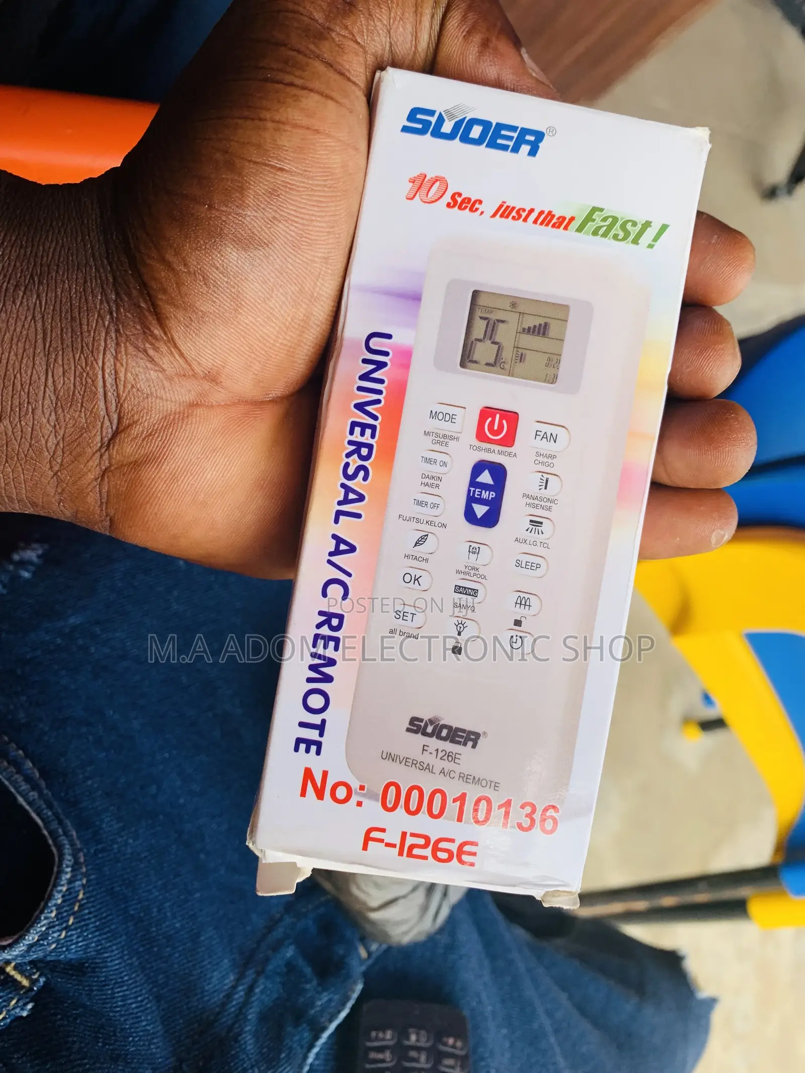 Universal Remote for AC