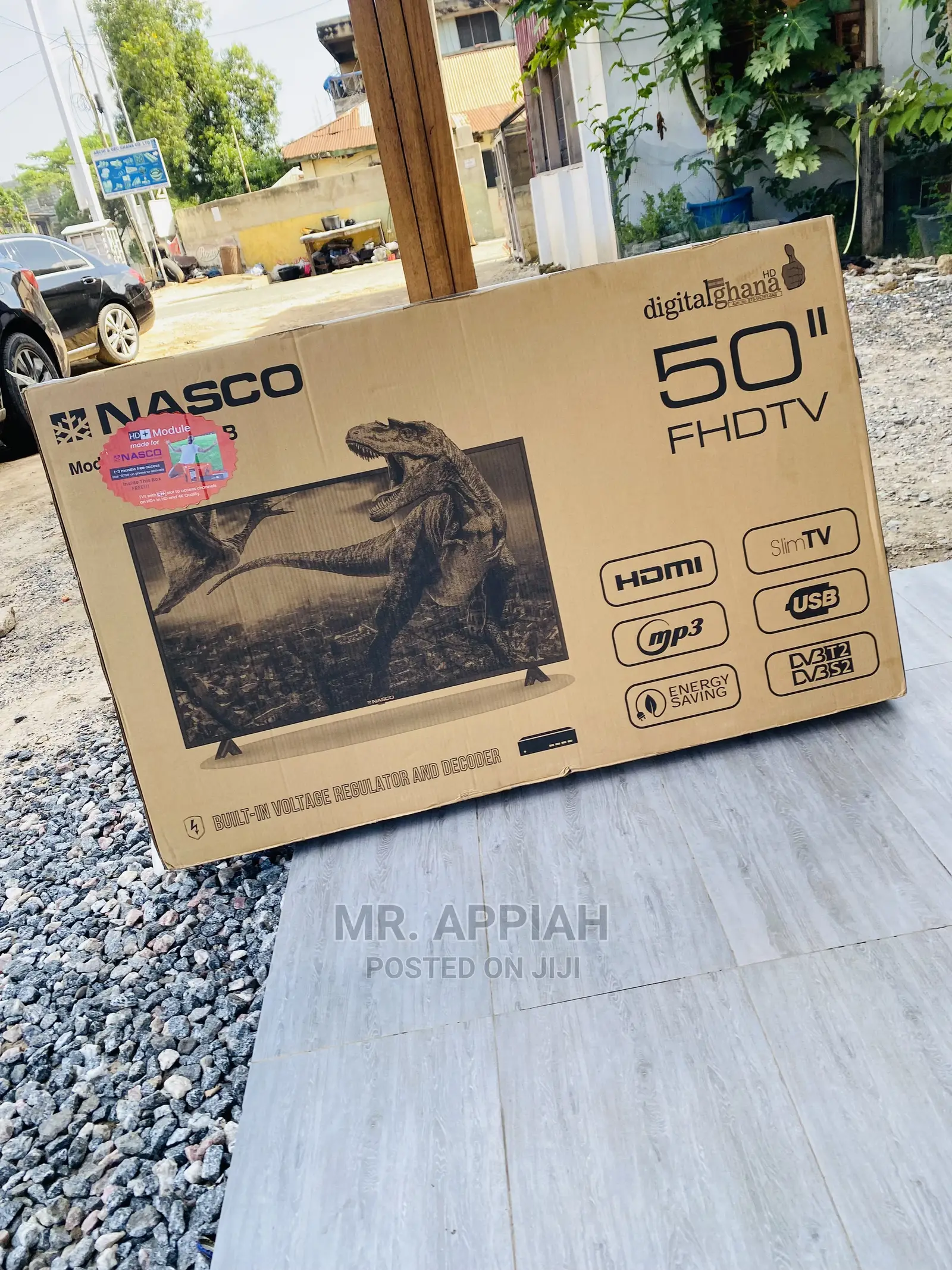 Nice Design Nasco 50” Full HD Digital Satelite Smart  Tv