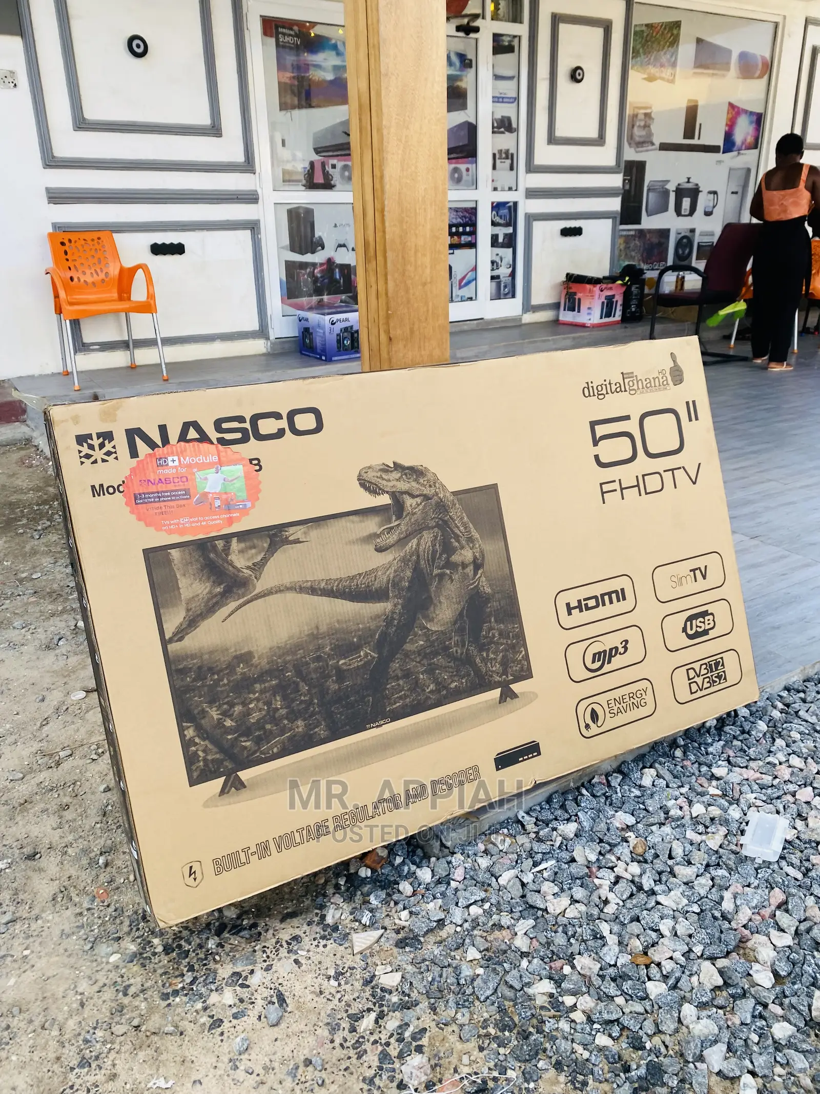 Fabulous 50” Nasco Digital Satelite Smart Tv on Sale -