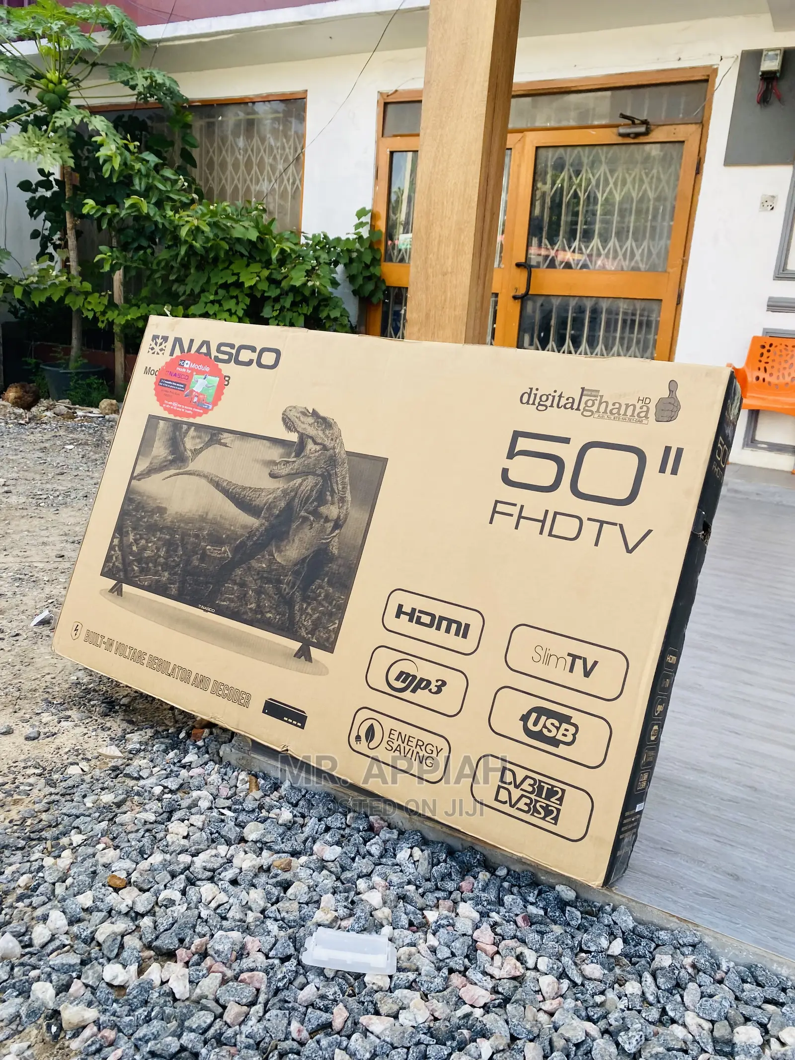 Fabulous 50” Nasco Digital Satelite Smart Tv on Sale -