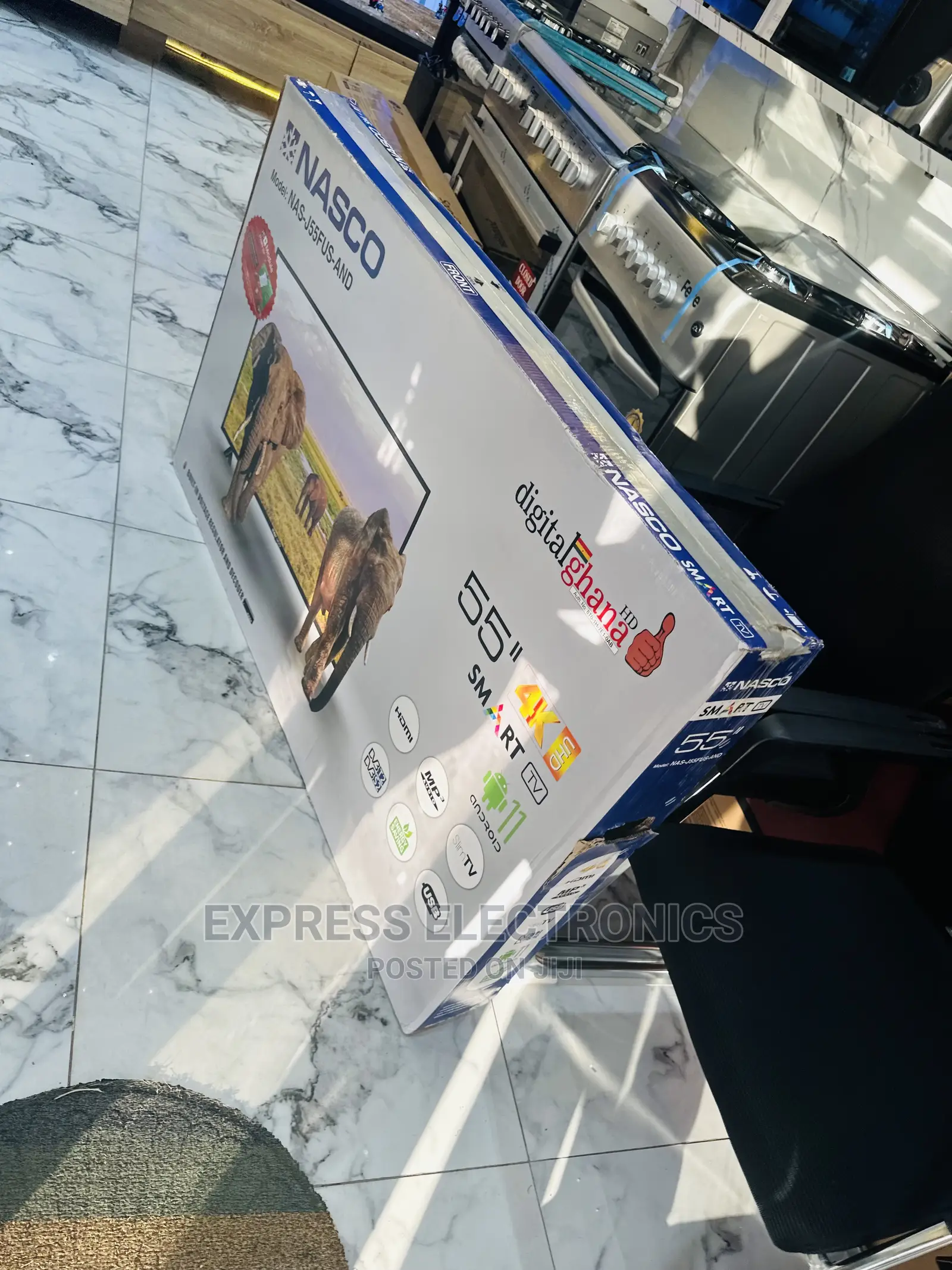 Android Smart UHD Nasco 55” Tv 