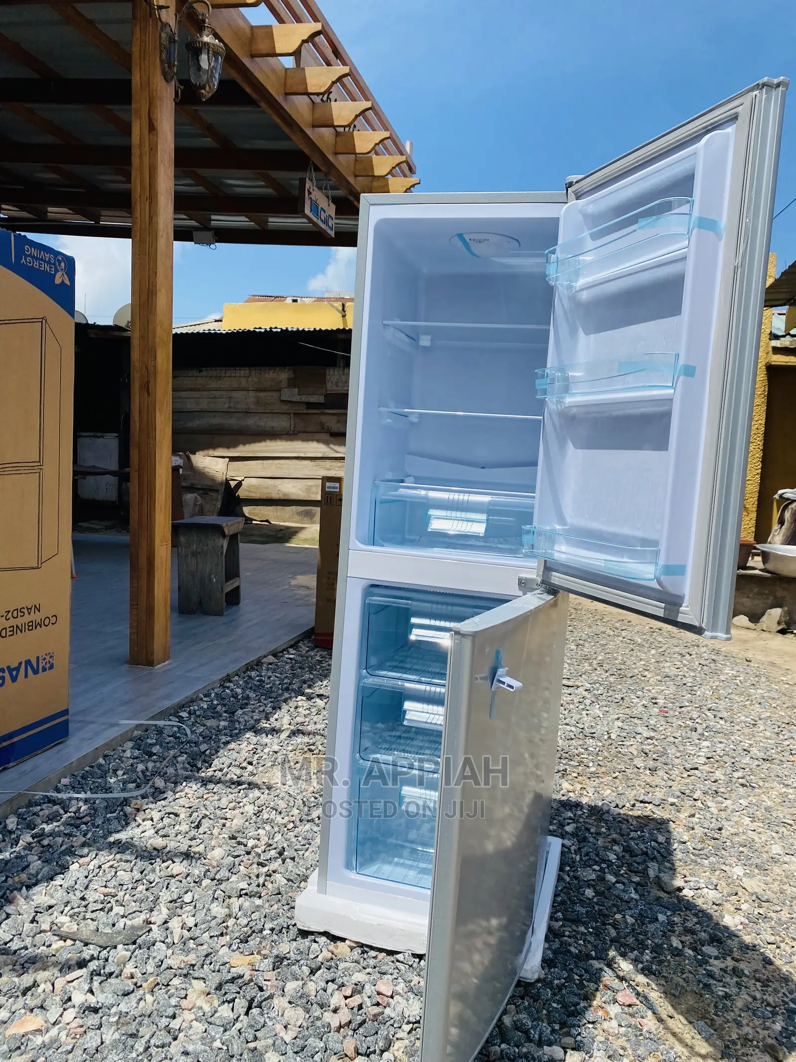 Nice Design Nasco Nascof2-18fl Double Door Refrigerator.132L