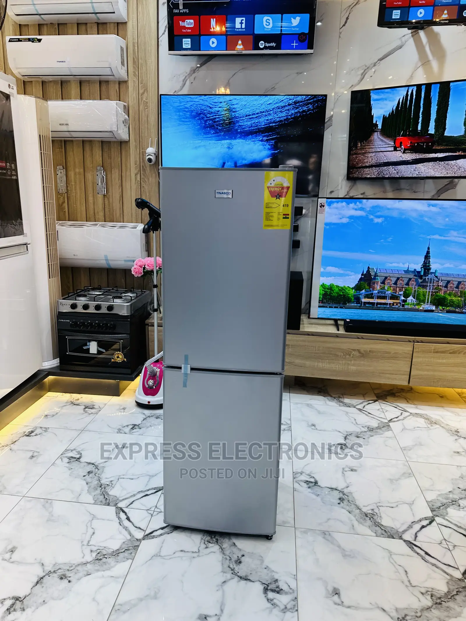Blast  Freezing Nasco Double Door Nasd2-18gl Fridge