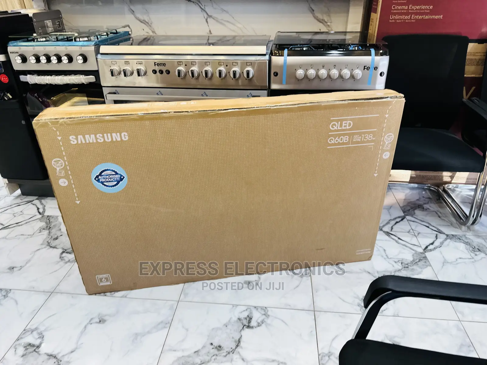 Quantum Dot Color Uhd Smart Samsung Q60a 55”Qled Tv