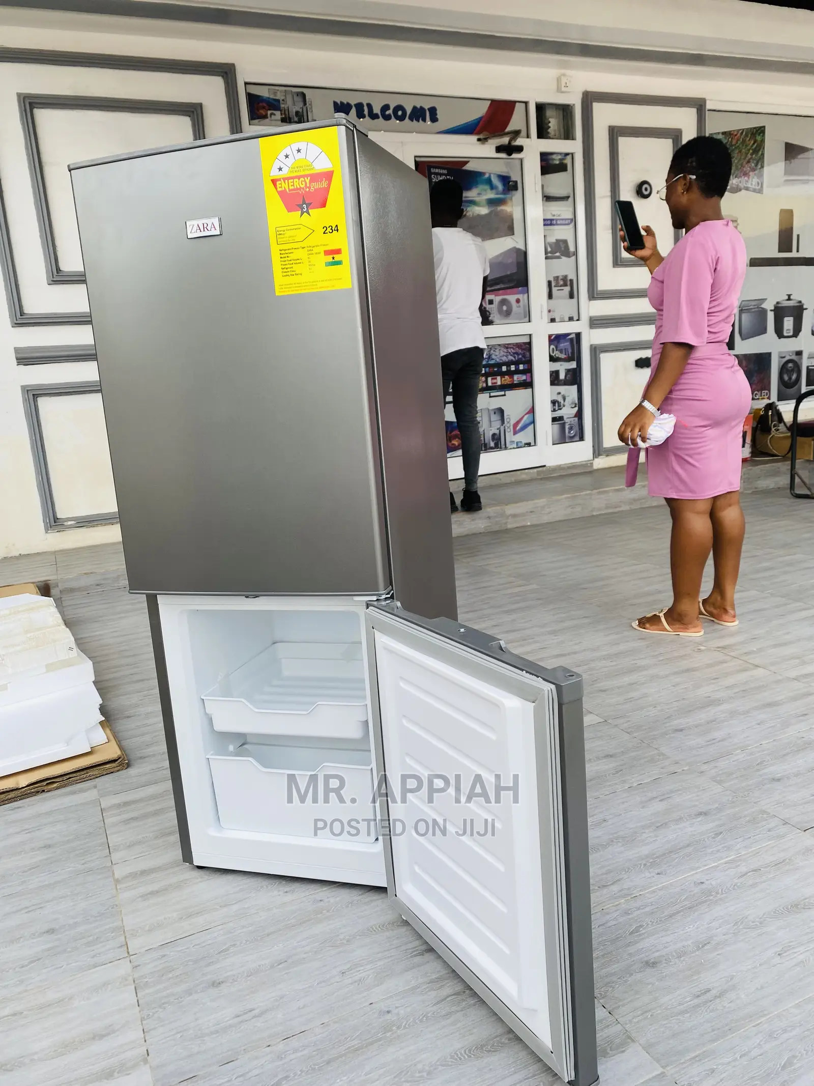 Sealed Zara Bottom Freezer Fridge on Sale(Zara180bf)