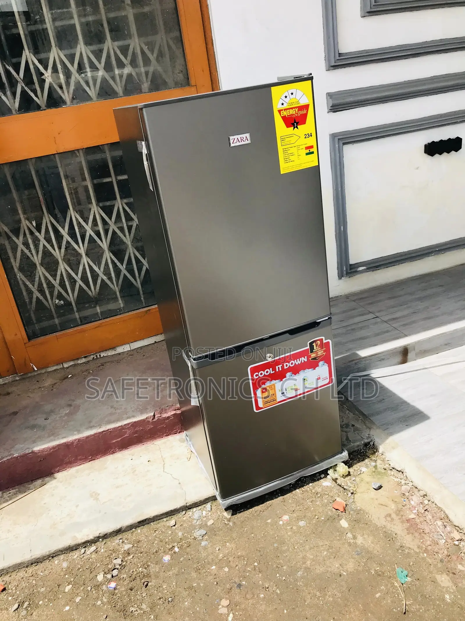 New Design Zara-180bf Doubledoor 118 Liters Bottomfreezer Fm