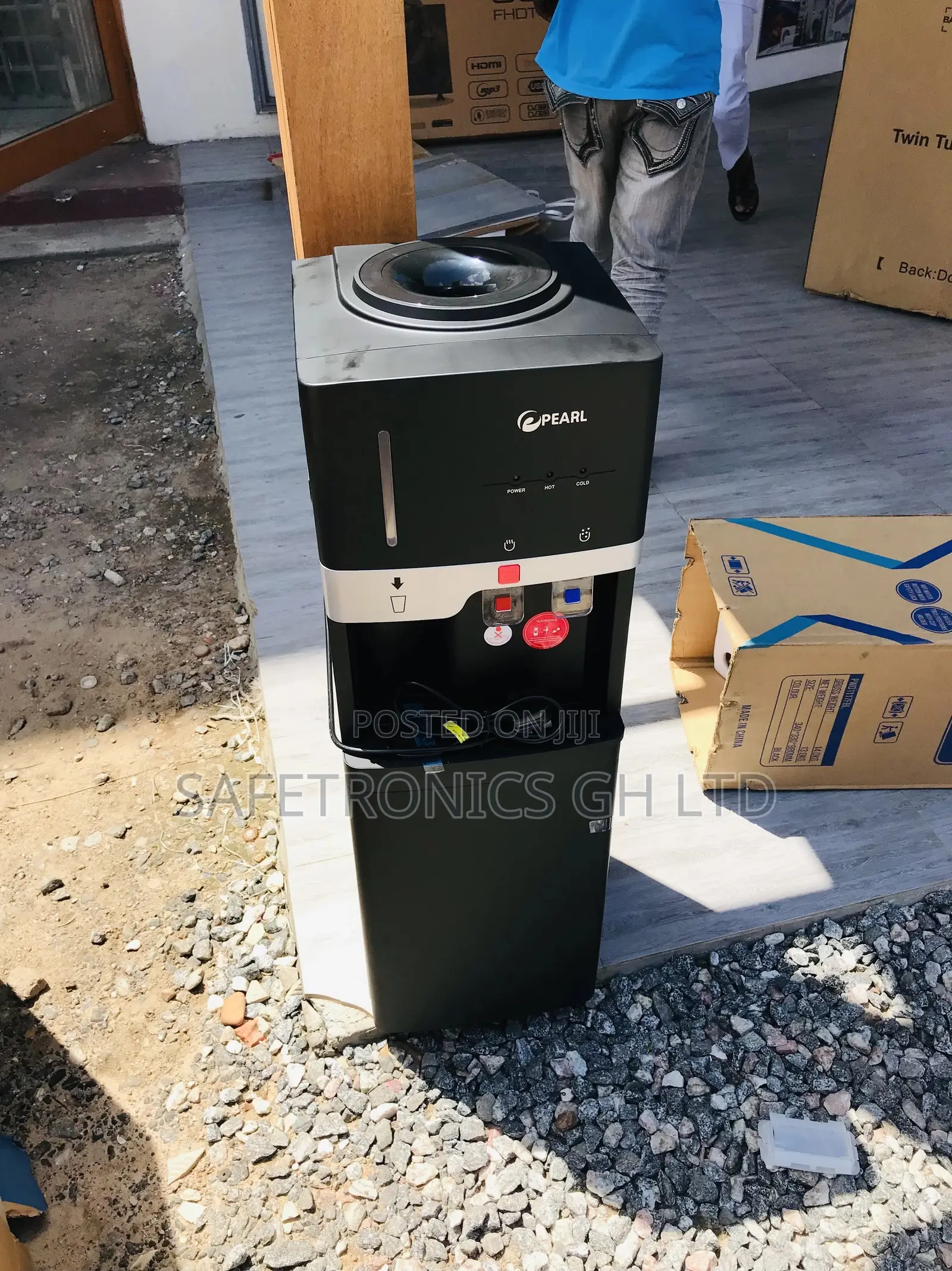 Affordable Water Dispenser PWD-1117fbl Pearl Cold/Hot 