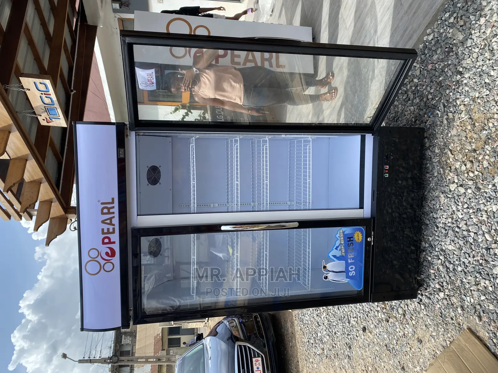 Fresh in Box Pearl PVC-74 Double Door Refrigerator(578ltr).
