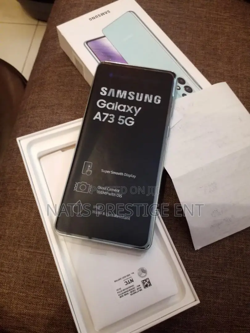New Samsung Galaxy A73 5G 128 GB Black