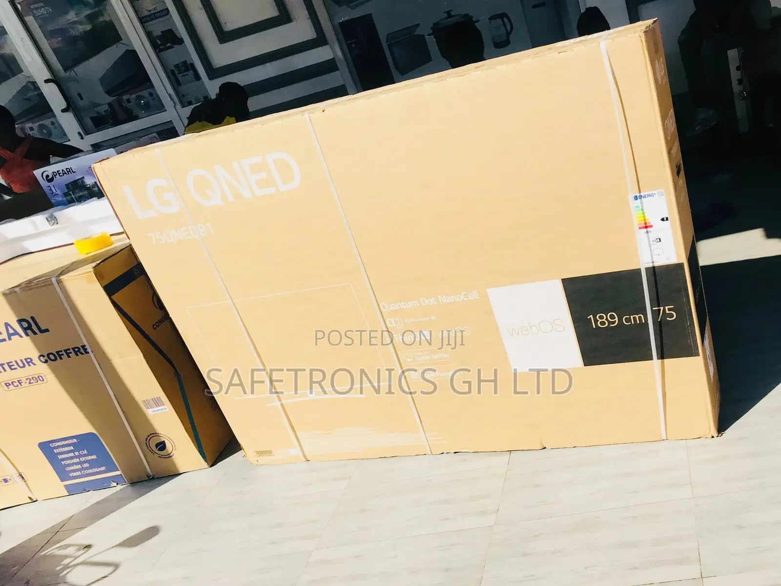Lg QNED 75 Inches Glossy QLED High Quality Tv
