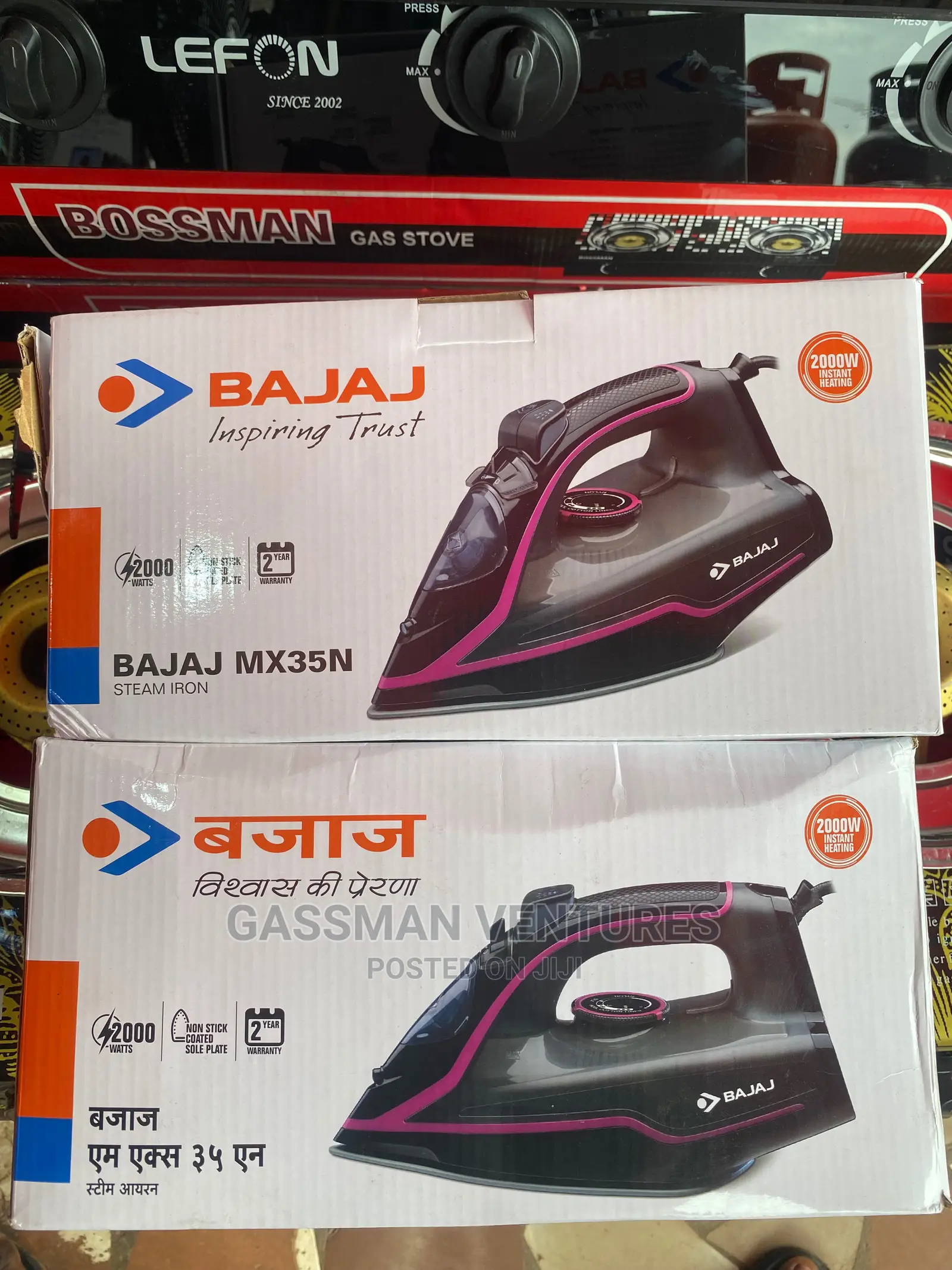 Bajaj Steam Irons