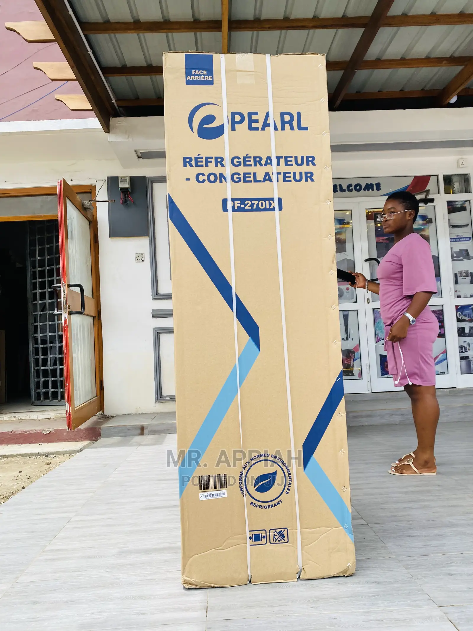 Original Pearl Top Mount Freezer Fridge PF-270IX(166ltr)