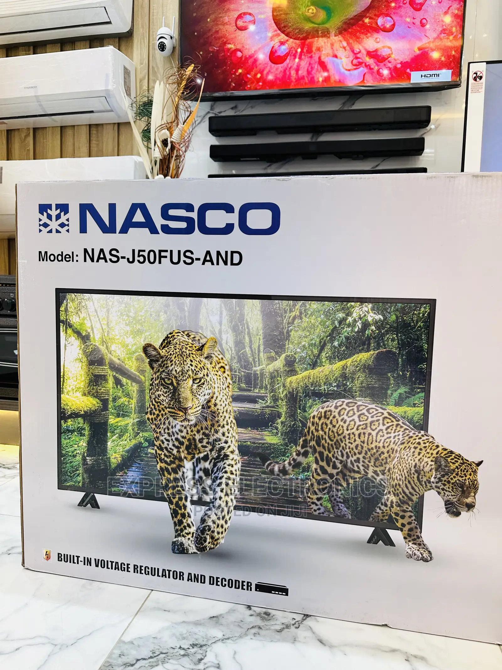 High Quality Sleek Nasco Android Smart UHD 50”Tv