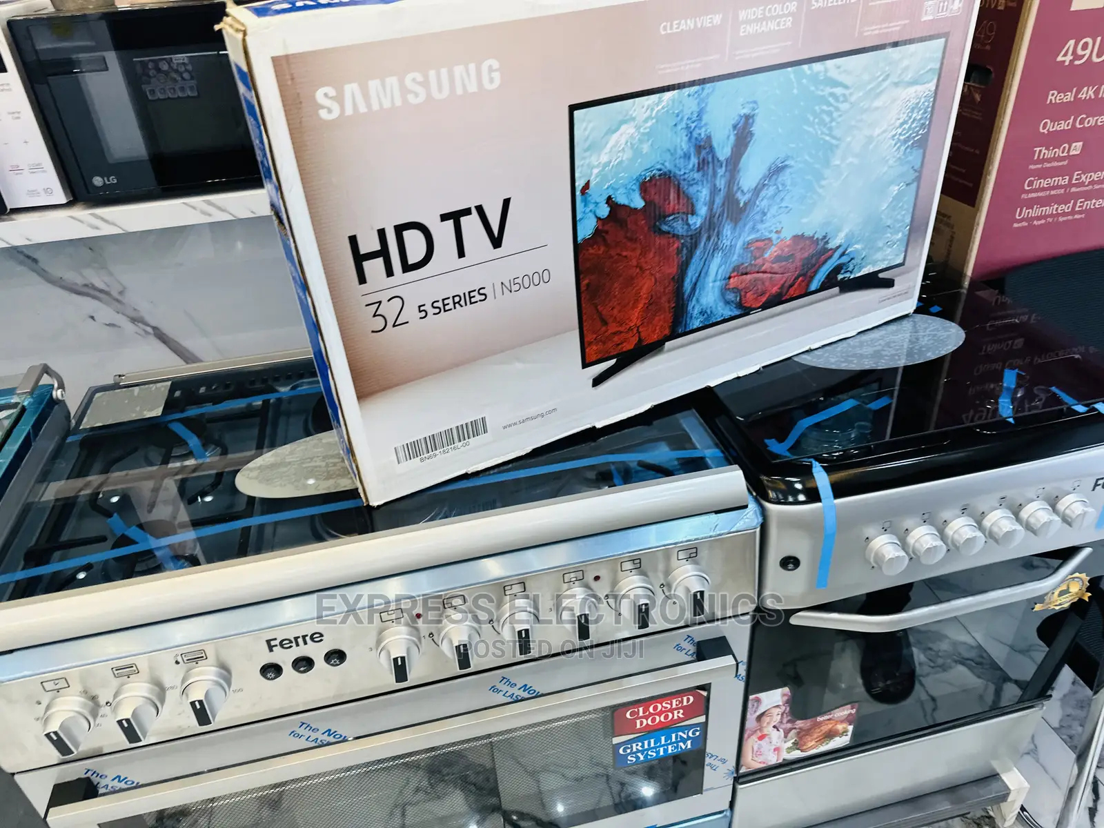 Enjoy Crispy and Clear HD Picture Samsung 32”Sn5000 Tv