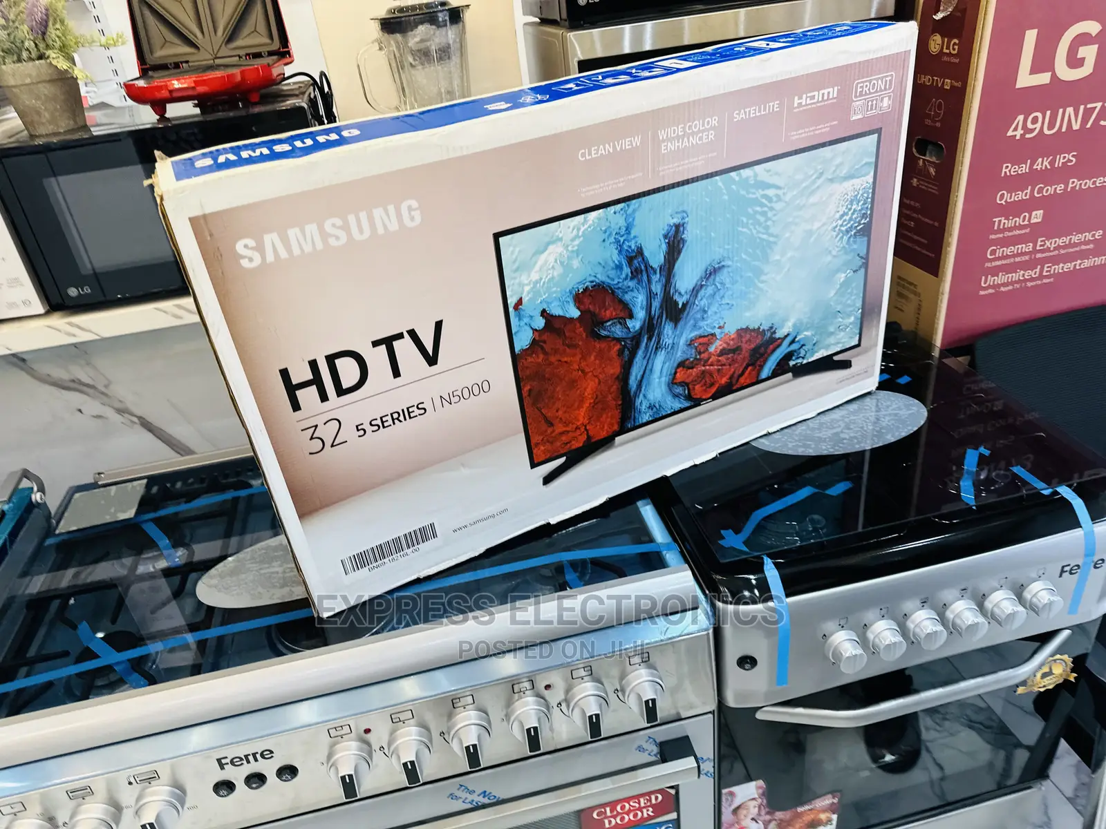 Enjoy Crispy and Clear HD Picture Samsung 32”Sn5000 Tv