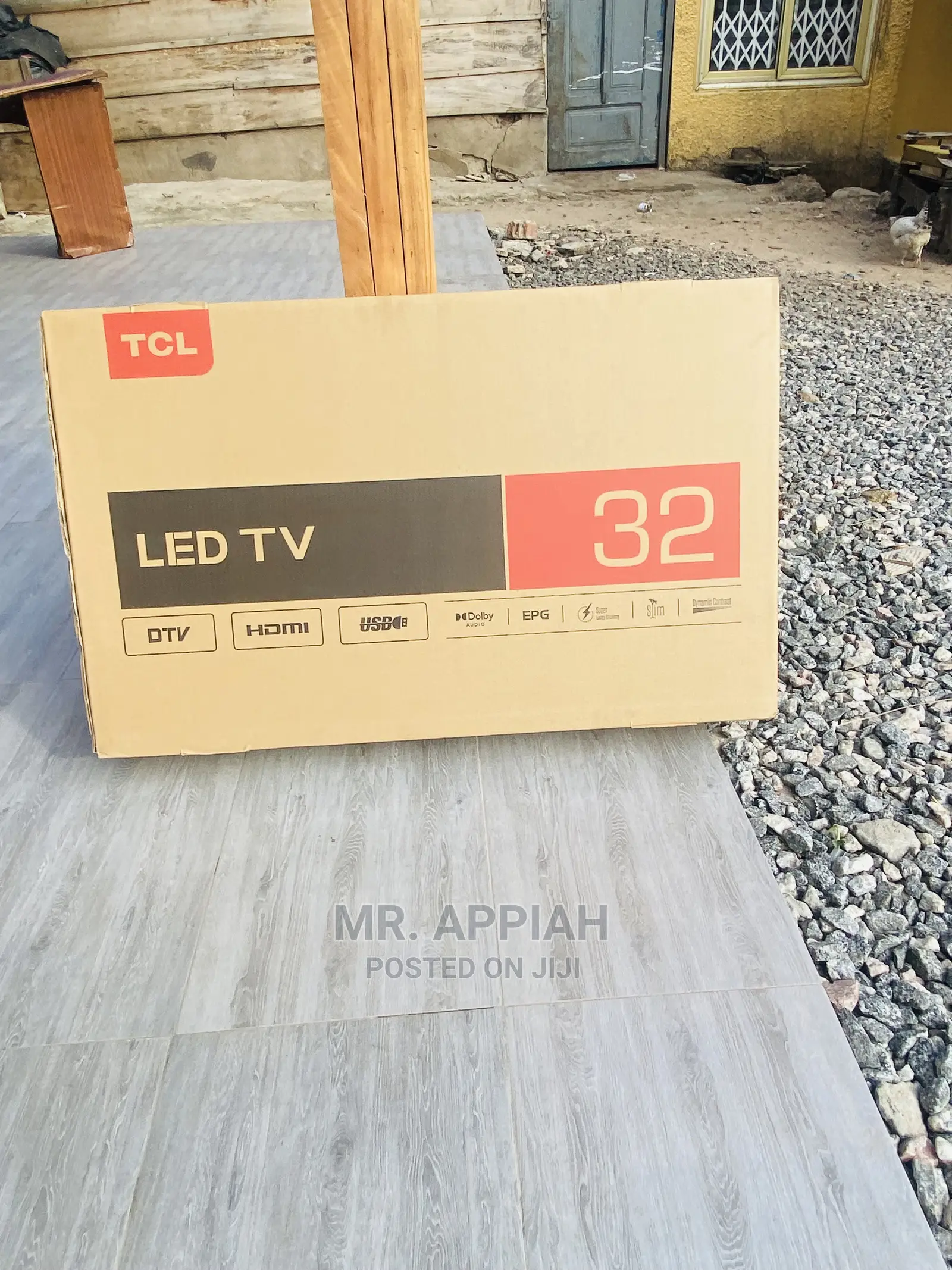Energy Savingtcl(32D3200)32 Inch Smart HD Tv in Stock(Black)