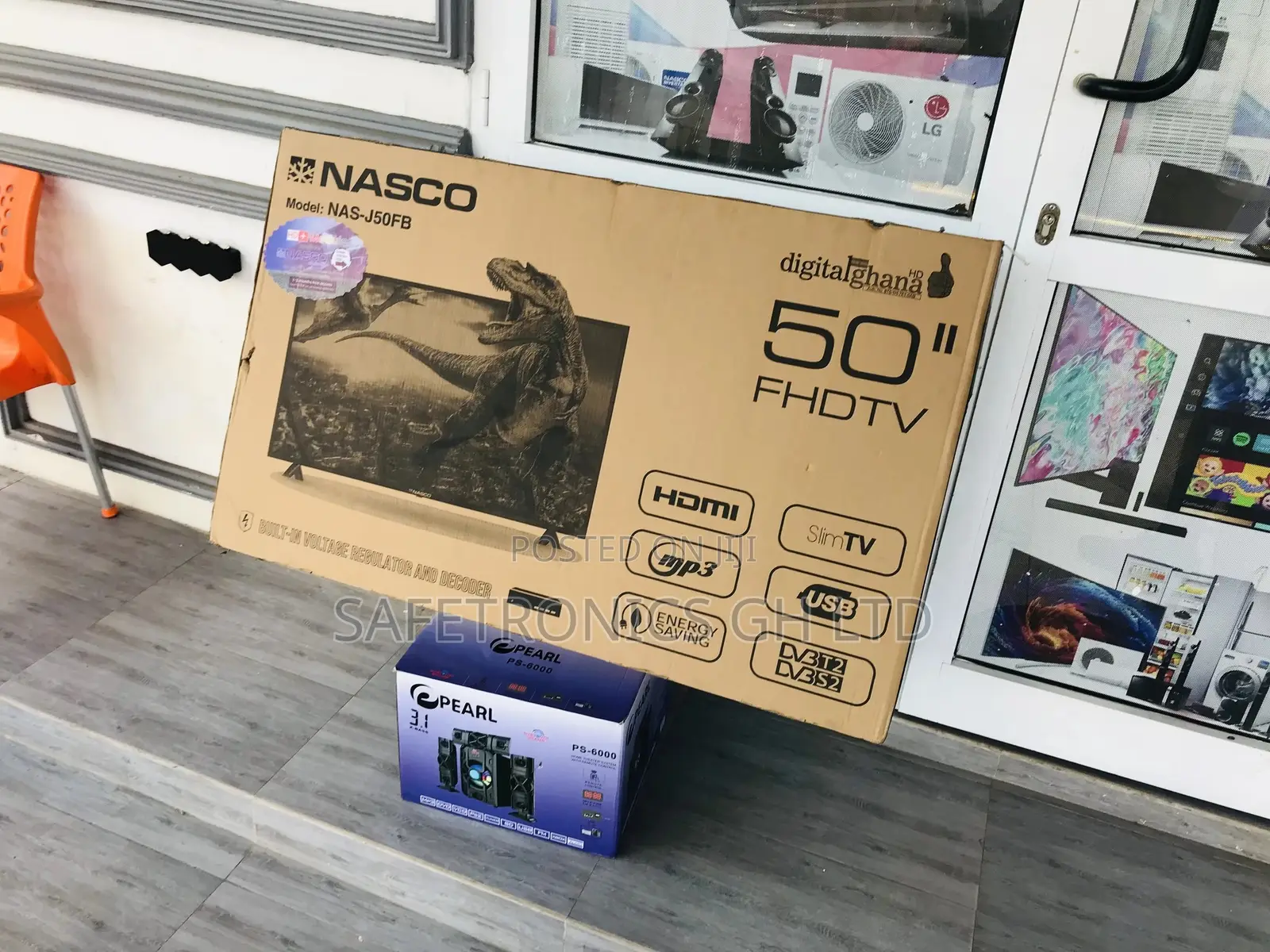50 Inches LED Glossy Nasco High Quality Tv