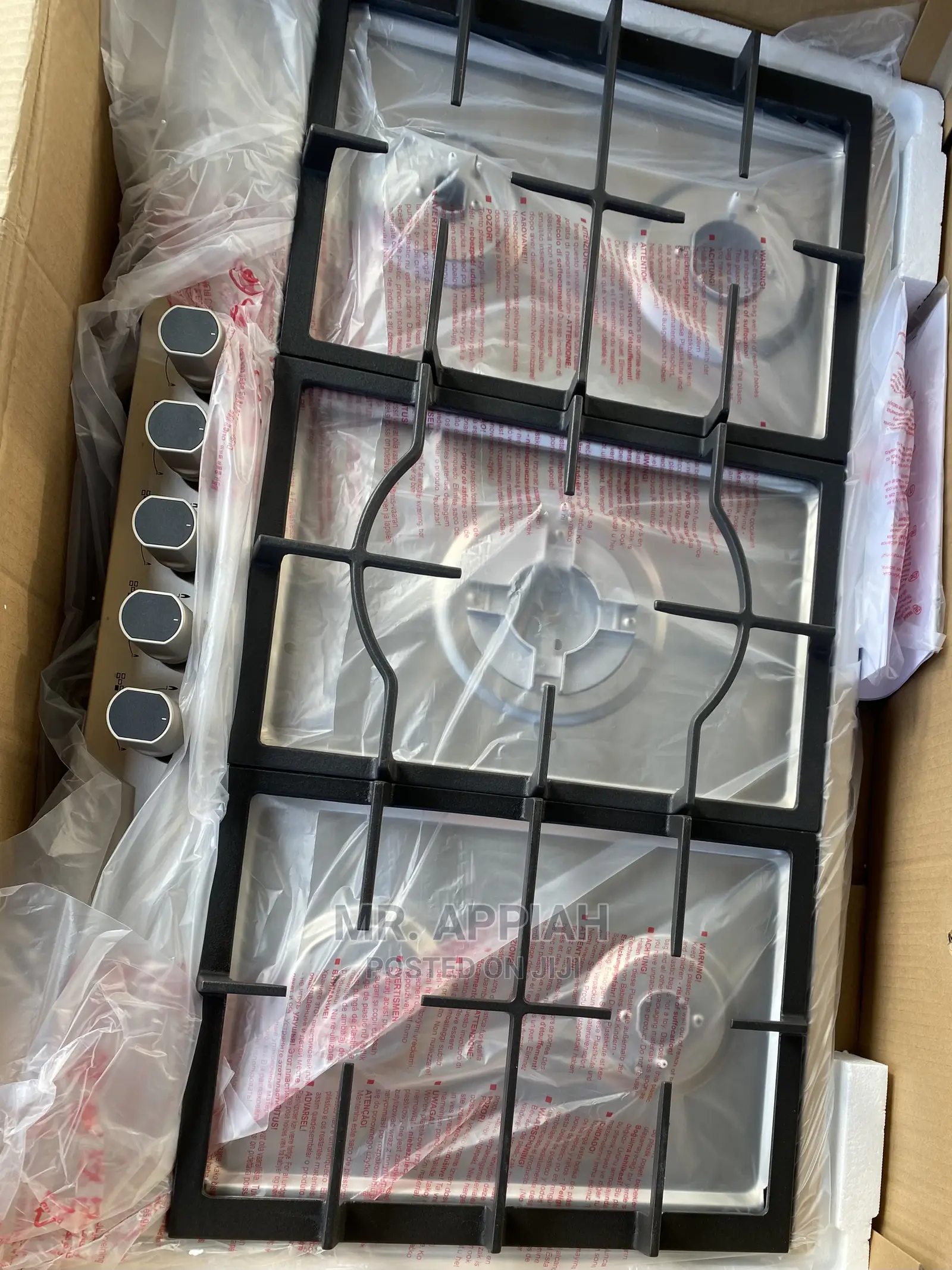 Newly in Stock 90g50me005-SFT Midea Built-in 5 Gas Burner.