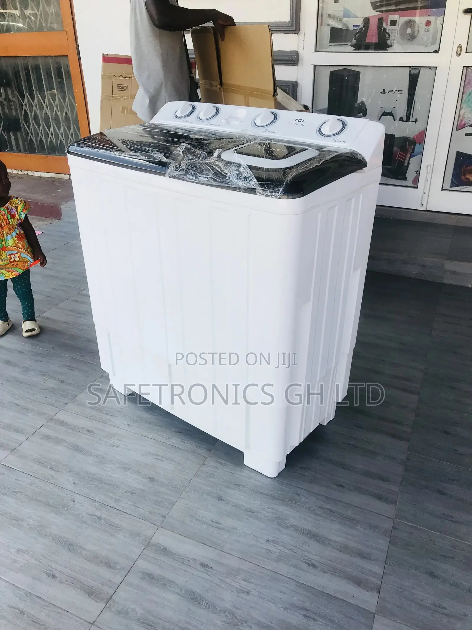 Experience the Best With TCL 10kg Washingmachine Star Twintu