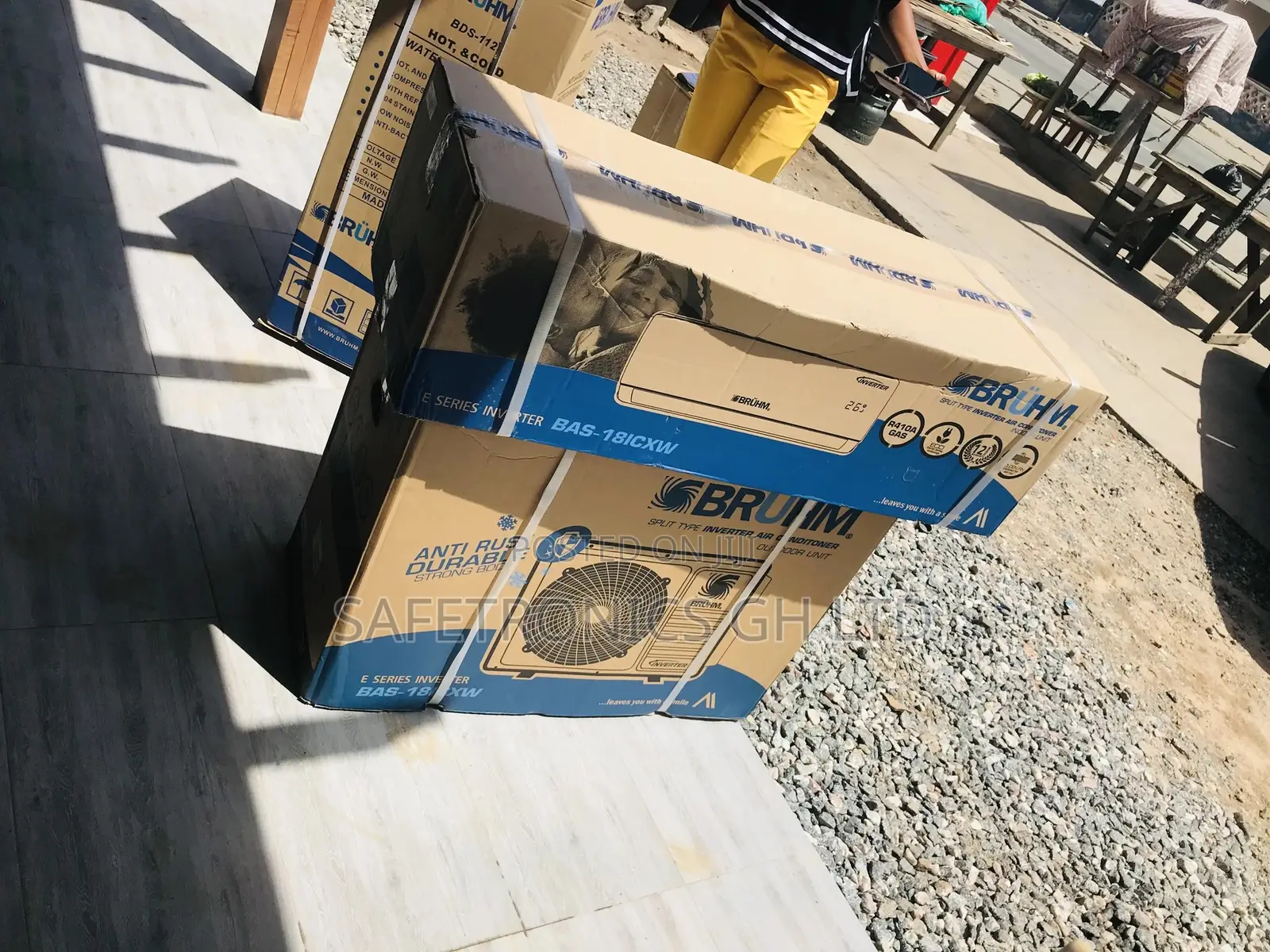 Inverter Adjustable Bruhm 2.0hp Split R410 Gas