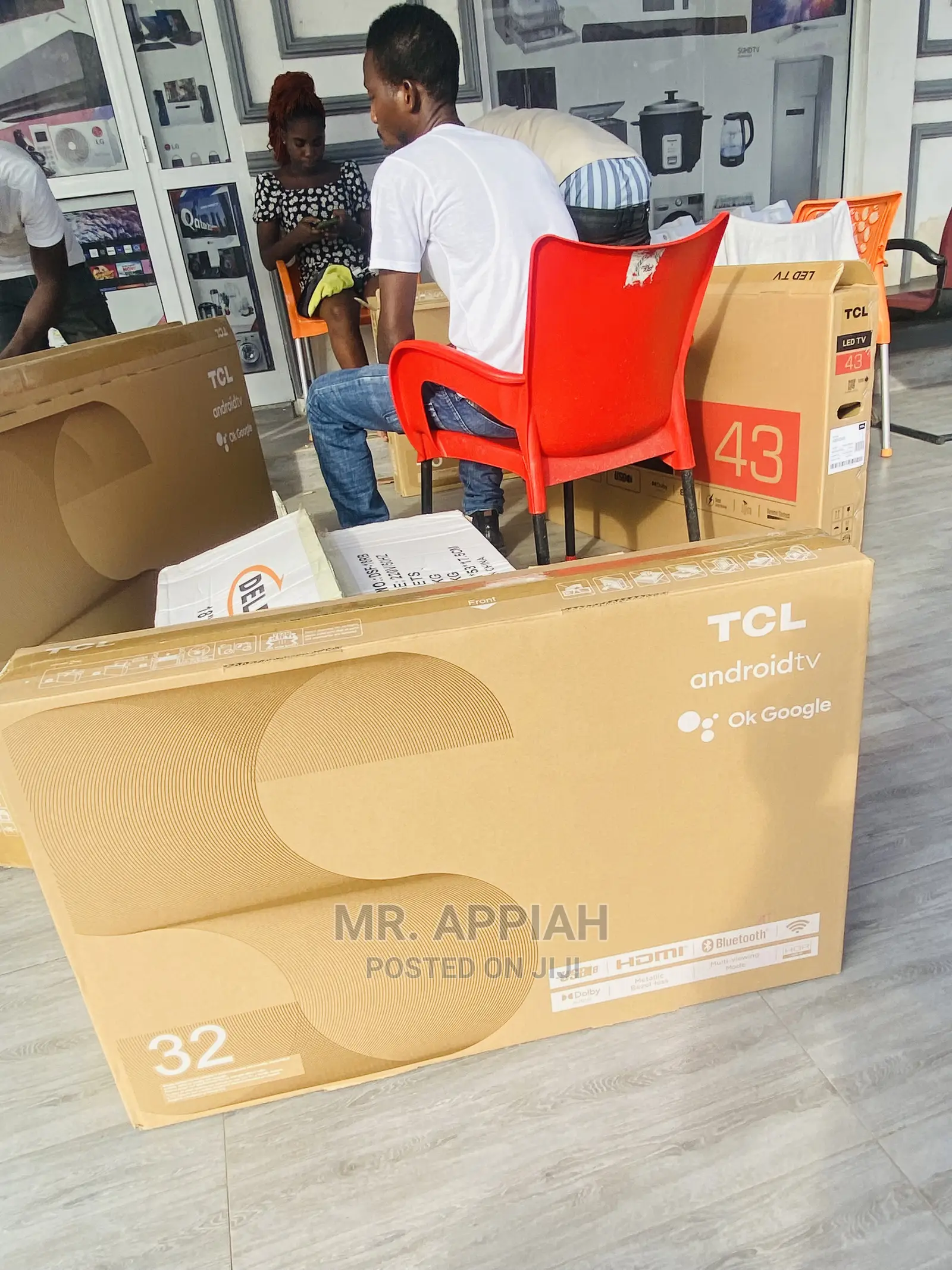 Long Lasting TCL Full HD Smart LED Tv(32S5400 A)32inch