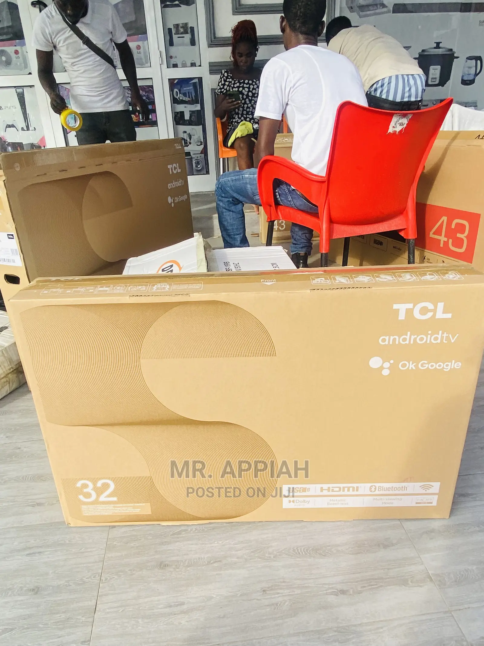 Shop TCL 32inch Full HD Smart Tv 32S5400 A, at 