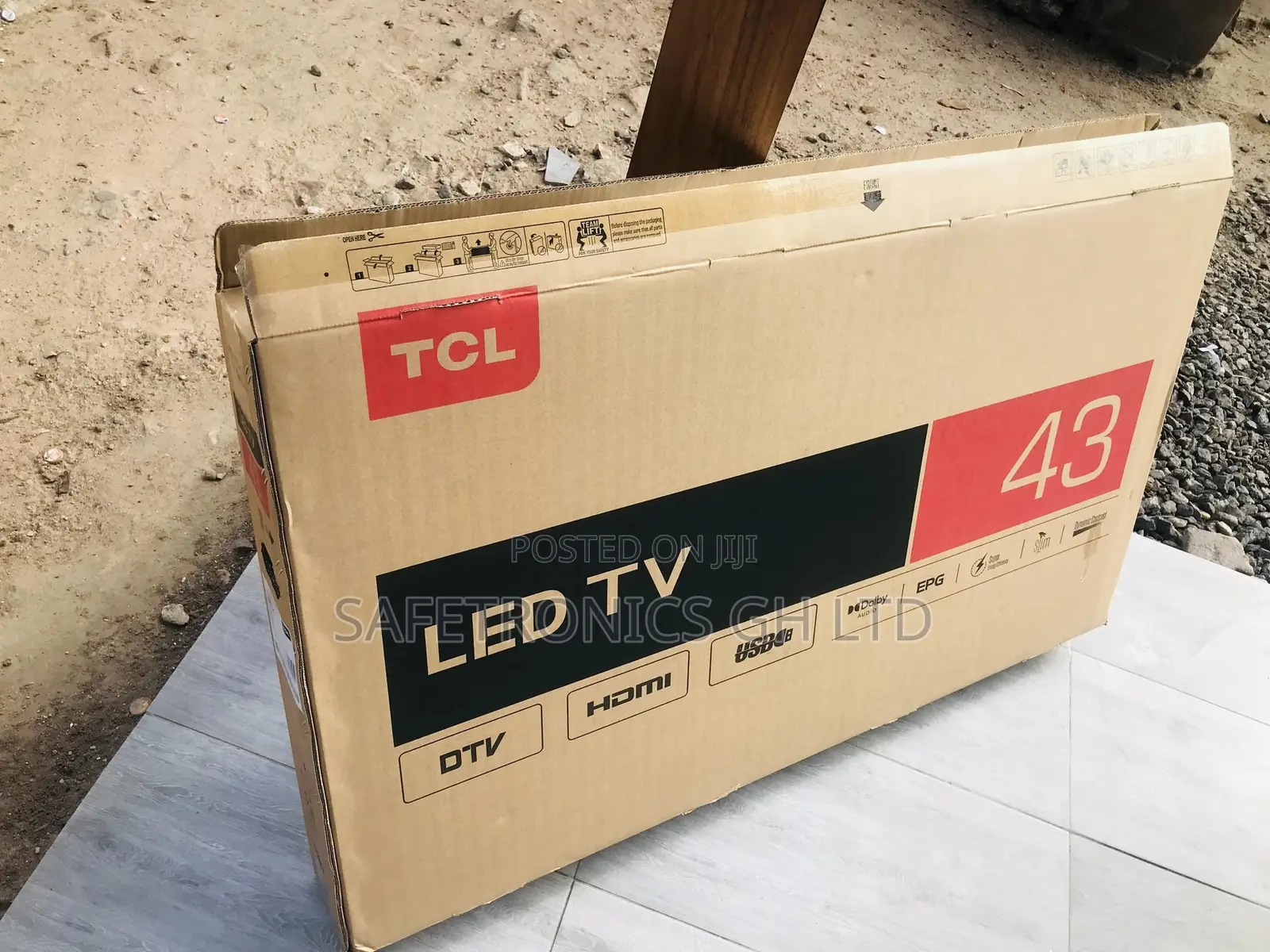 Neat and Quality 43 Inches FHD Glossy TCL