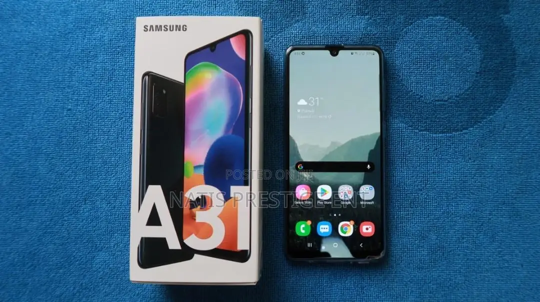 New Samsung Galaxy A31 128 GB Black