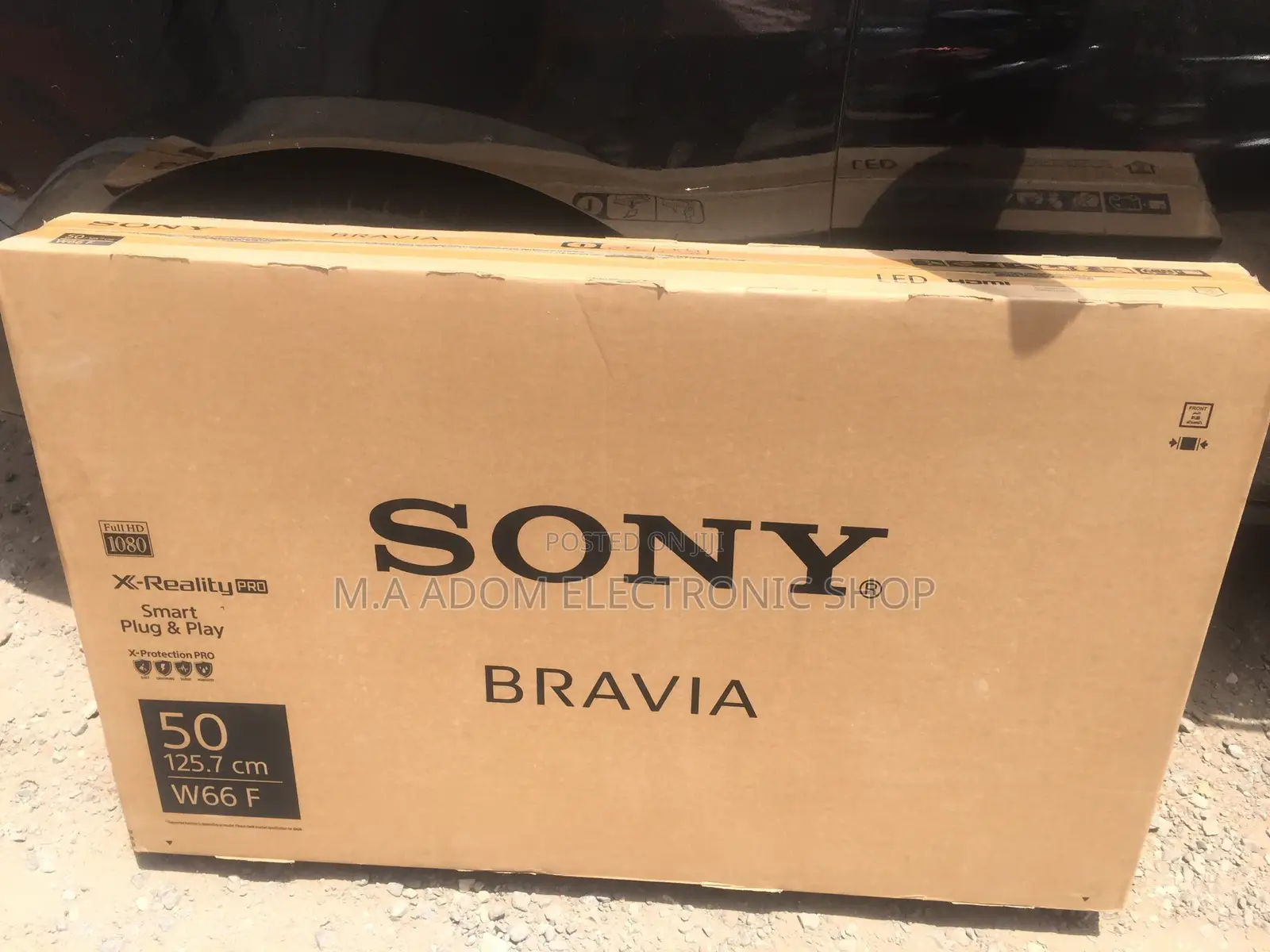 Powerful SONY LED 50W660F FHD Smart Satellite