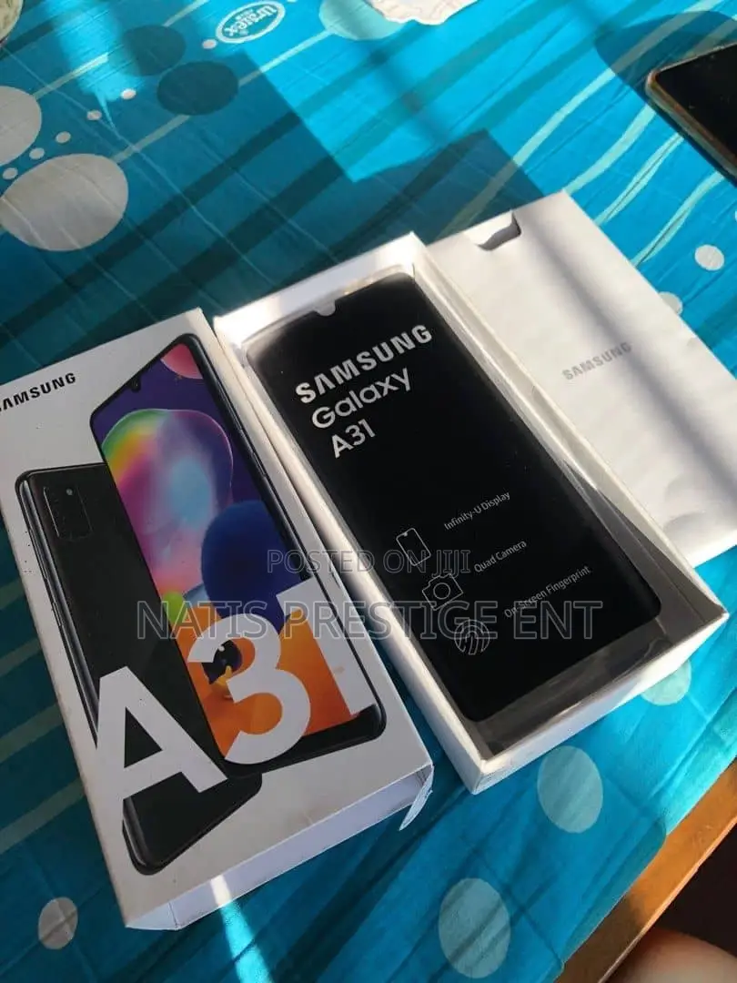 New Samsung Galaxy A31 64 GB Black