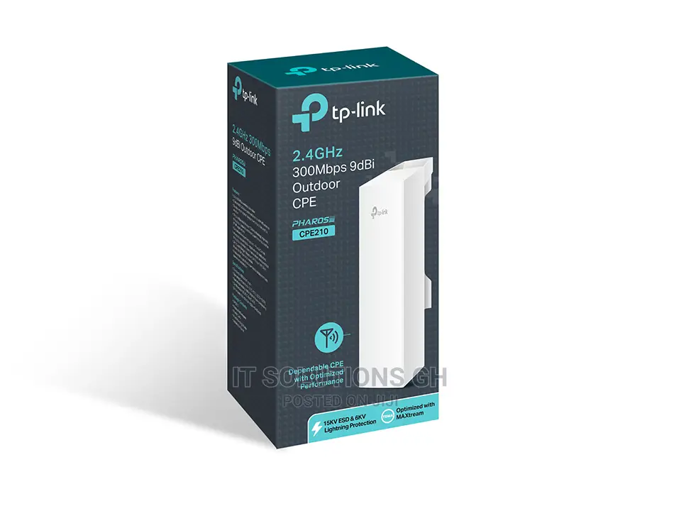 Tp-Link TL-CPE210 – 2.4ghz 300mbps 9dbi Outdoor CPE