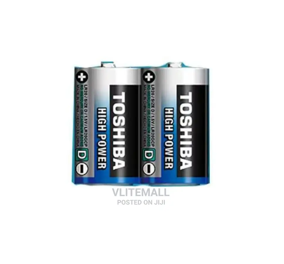 1.5V High Power Alkaline D Size Battery Toshiba LR20