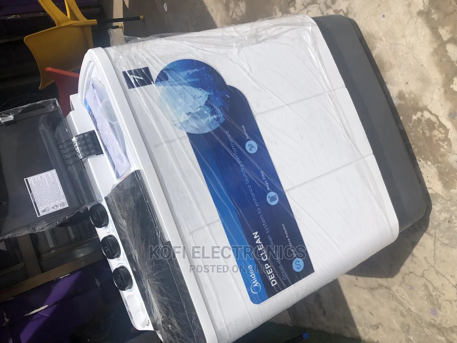 Midea Top Load Washing Machine(Mta100w70) With Unique Design