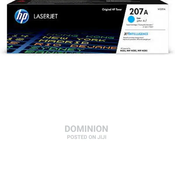 Hp 207a Cyan Original Laserjet Toner Cartridge (W2211a)