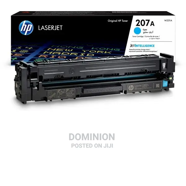 Hp 207a Cyan Original Laserjet Toner Cartridge (W2211a)