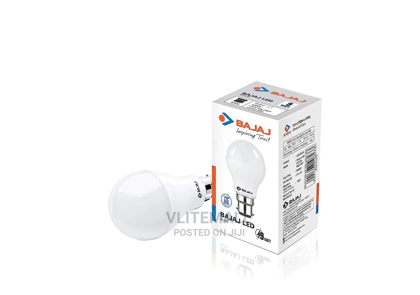 Bajaj 9W LED White Bulb