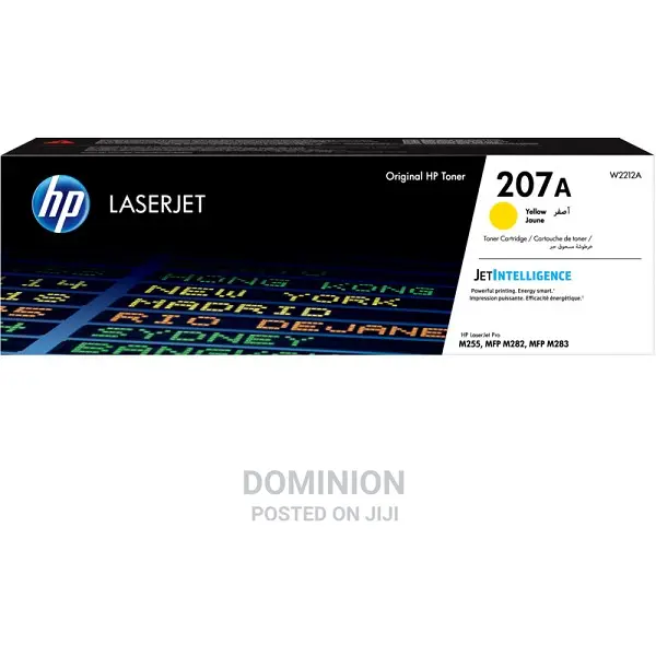 Hp 207a Yellow Original Laserjet Toner Cartridge (W2212a)