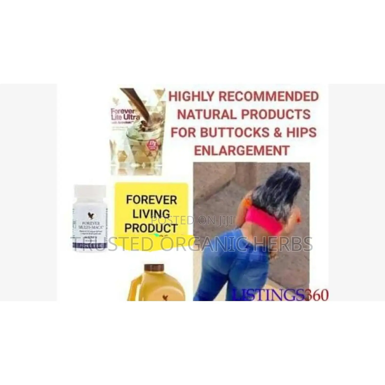 Natural Hips and Butt Enlargement Products