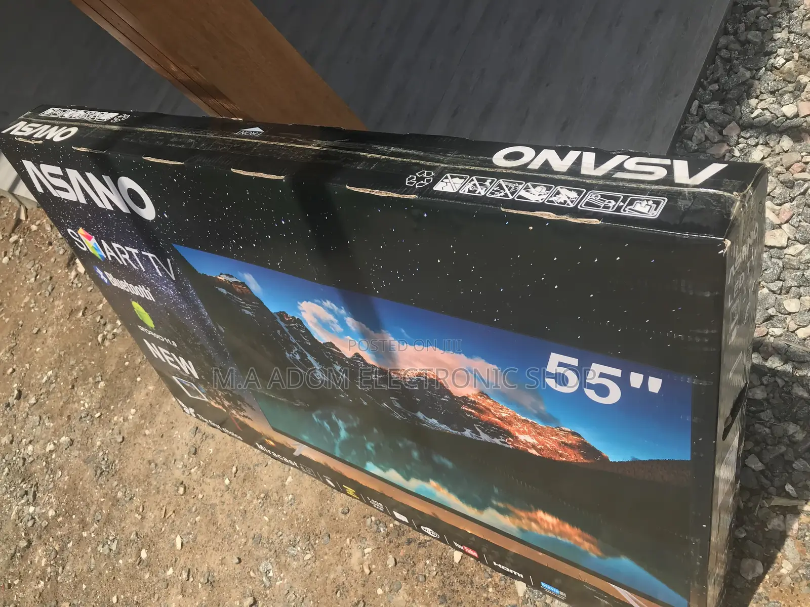 Get Quality Asano 55′′ UHD Smart Satellite TV