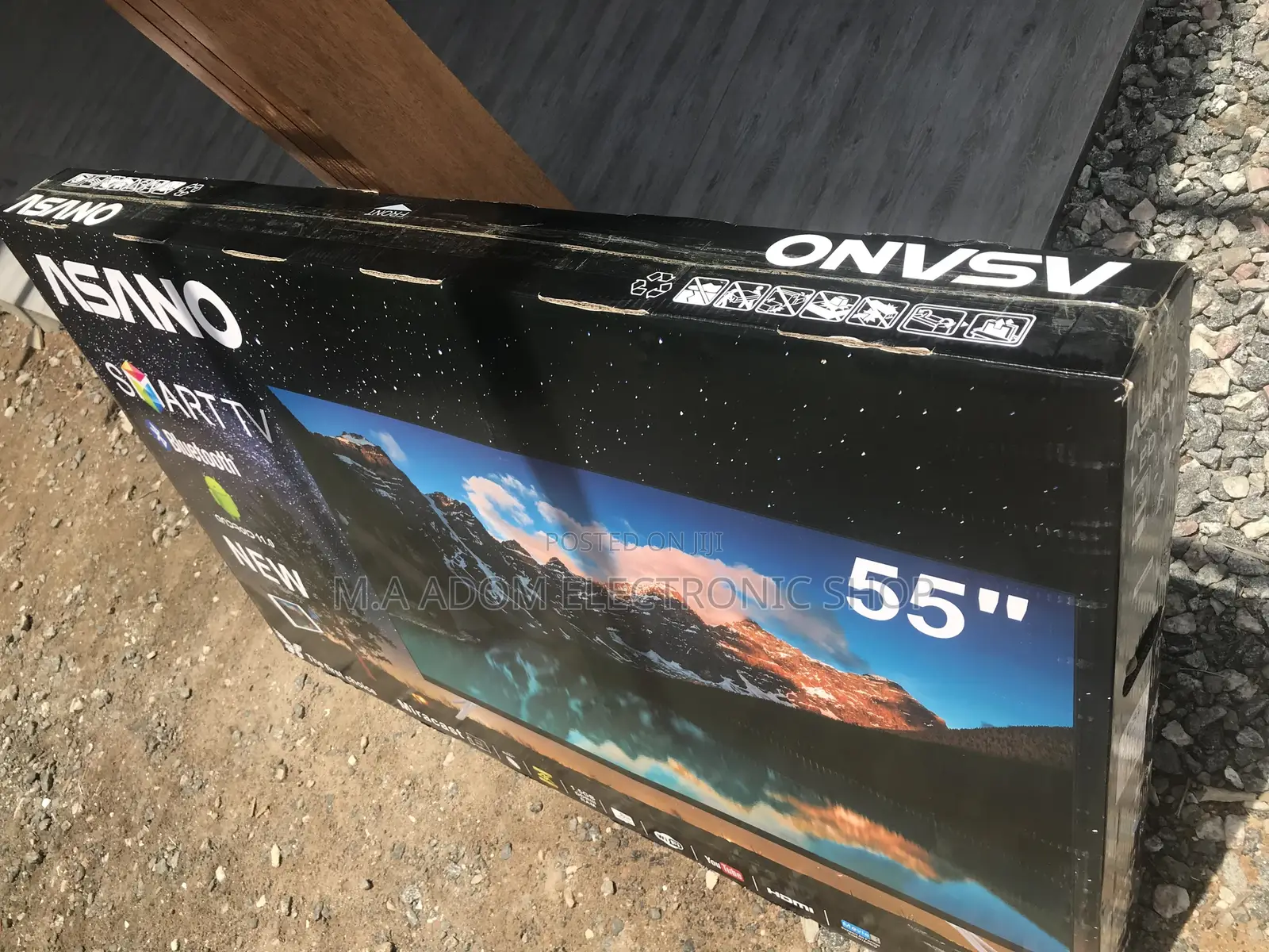 Get Quality Asano 55′′ UHD Smart Satellite TV