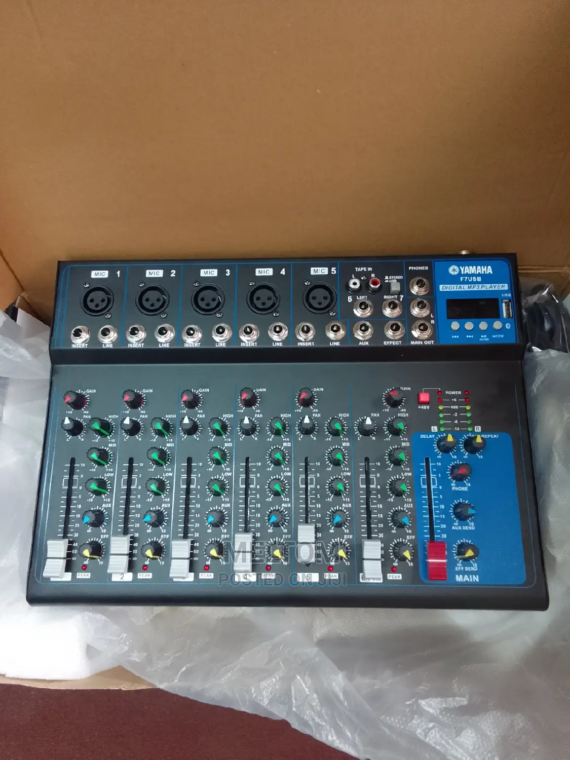 7 Channel Live Mixer