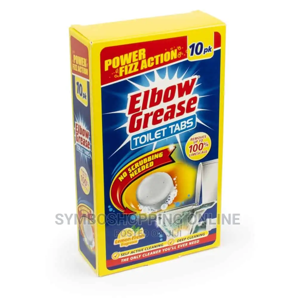 Elbow Grease Toilet Tablets 10x30g Lemon