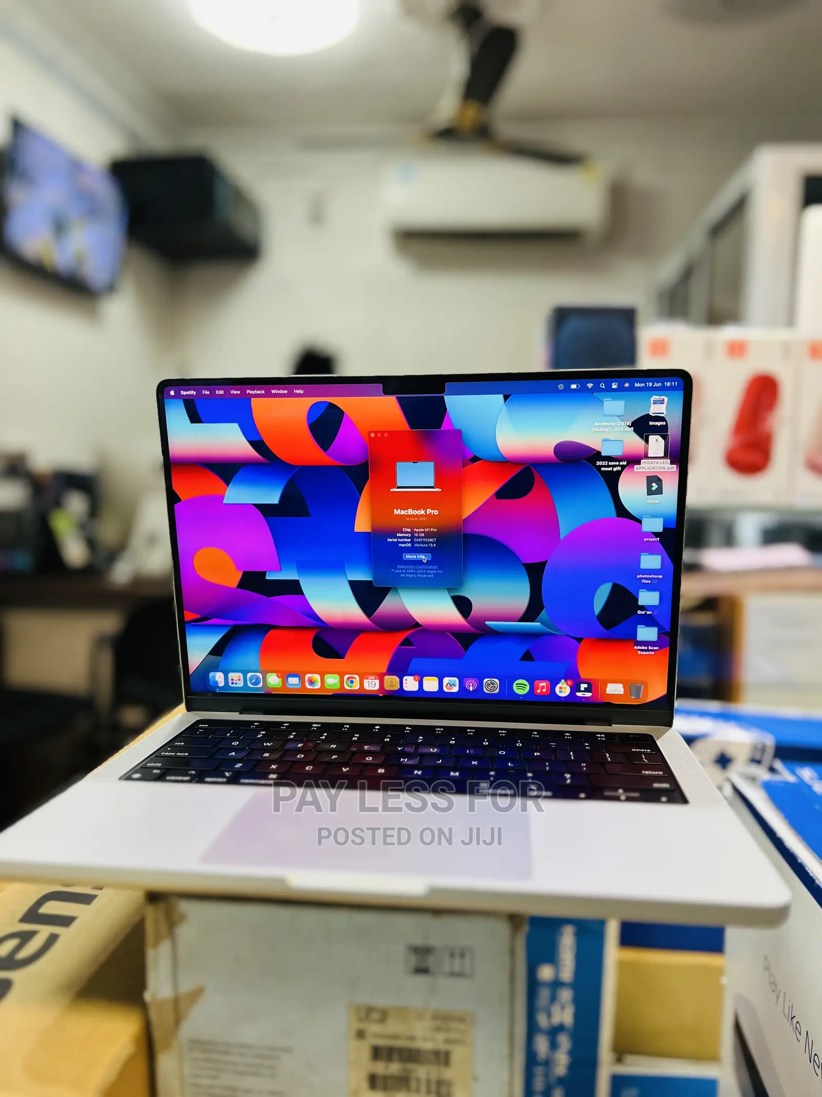 Laptop Apple MacBook Pro M1 16GB Apple M1 SSD 512GB