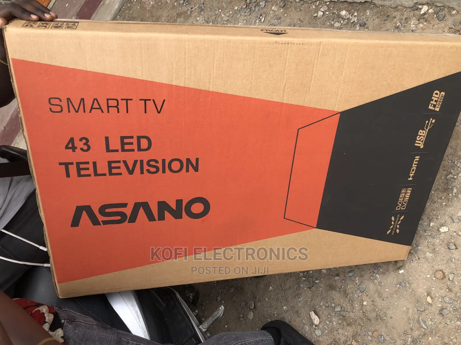 Latest Screen Tech Asano 43DE1 Ultra HD Smart Android TV